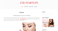 Desktop Screenshot of cee-startups.com